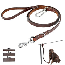 將圖片載入圖庫檢視器 Leather Dog Leash