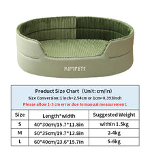 將圖片載入圖庫檢視器 Plush Kennel Basket Bed