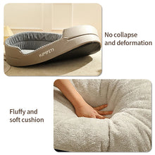 將圖片載入圖庫檢視器 Plush Kennel Basket Bed