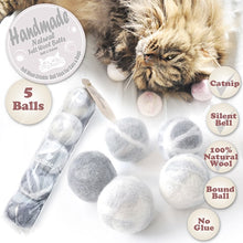 Load image into Gallery viewer, BALLMIE Felt Wool Cat Toys Ball