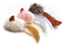 Load image into Gallery viewer, Feather Mouse Chewing toy