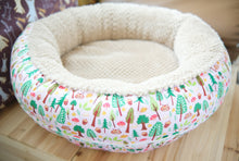 Load image into Gallery viewer, Fleece Cat Bed Round Bed