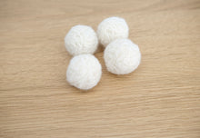 Load image into Gallery viewer, Natural Handmade Felt Wool Balls