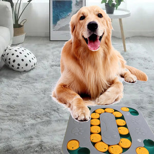 Dog Food Dispenser Puzzle Toy