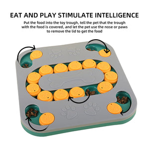 Dog Food Dispenser Puzzle Toy