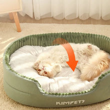 將圖片載入圖庫檢視器 Plush Kennel Basket Bed
