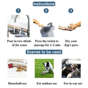 Pet Electric Foot Washer