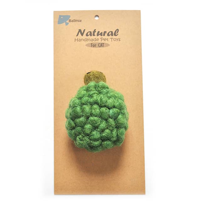 Ballmie Felt Wool Cat Catnip Toy Turtle