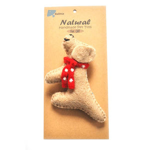 Ballmie Felt Wool Cat Catnip Toy Dog