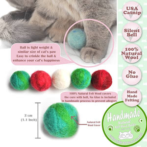 BALLMIE Christmas Felt Wool Ball