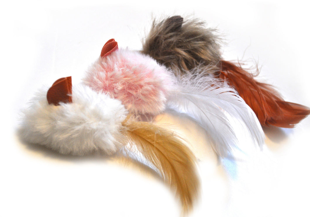 Feather Mouse Chewing toy